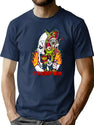 Terrifier Christmas (3) T-Shirt for Men & Women, T-Shirts Graphic Tee - Navy