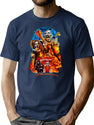 Terrifier Clown Cafe Horror Nights 2025 T-Shirt for Men & Women, T-Shirts Graphic Tee - Navy
