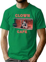 Terrifier Clown Cafe T-Shirt for Men & Women, T-Shirts Graphic Tee - Green