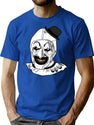 Terrifier Clown (2) T-Shirt for Men & Women, T-Shirts Graphic Tee - Blue