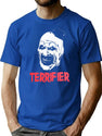 Terrifier Clown T-Shirt for Men & Women, T-Shirts Graphic Tee - Blue