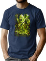 Terrifier Clowning With Death T-Shirt for Men & Women, T-Shirts Graphic Tee - Navy