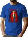 Terrifier Fear In Every Frame T-Shirt for Men & Women, T-Shirts Graphic Tee - Blue