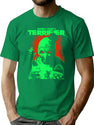 Terrifier Glowing Eyes Art T-Shirt for Men & Women, T-Shirts Graphic Tee - Green