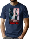 Terrifier Horror Movie Art (2) T-Shirt for Men & Women, T-Shirts Graphic Tee - Navy