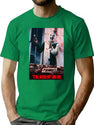Terrifier Horror Movie Art T-Shirt for Men & Women, T-Shirts Graphic Tee - Green