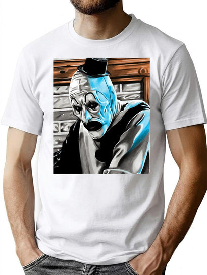 Terrifier Horror T-Shirt for Men & Women, T-Shirts Graphic Tee - Black