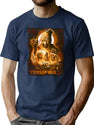 Terrifier Horror'S Terrifying Delight T-Shirt for Men & Women, T-Shirts Graphic Tee - Navy