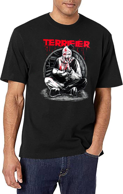 Terrifier Hush Little Baby Black T-Shirt - Black