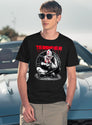 Terrifier Hush Little Baby Black T-Shirt - Navy