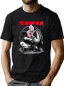 Terrifier Hush Little Baby Black T-Shirt - Green