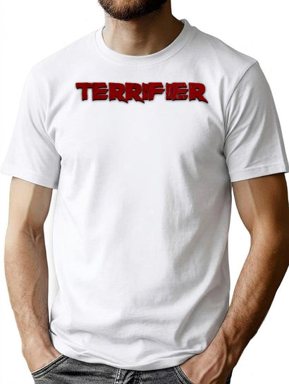 Terrifier Logo T-Shirt for Men & Women, T-Shirts Graphic Tee - Black