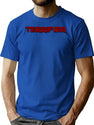 Terrifier Logo T-Shirt for Men & Women, T-Shirts Graphic Tee - Blue