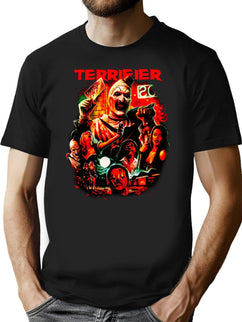 Terrifier Man of The Hour Premium Heavyweight Cotton T-Shirt - Black