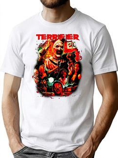 Terrifier Man of The Hour Premium Heavyweight Cotton T-Shirt - Black