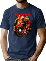 Terrifier Man of The Hour Premium Heavyweight Cotton T-Shirt - Navy