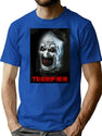 Terrifier Medium Horror T-Shirt for Men & Women, T-Shirts Graphic Tee - Blue