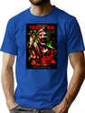 Terrifier Movie Art The Clown Horror Slasher Halloween T-Shirt for Men & Women, T-Shirts Graphic Tee - Blue