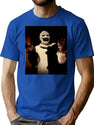Terrifier Movie Horror Art The Clown (2) T-Shirt for Men & Women, T-Shirts Graphic Tee - Blue