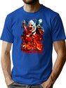 Terrifier Movie (2) T-Shirt for Men & Women, T-Shirts Graphic Tee - Blue