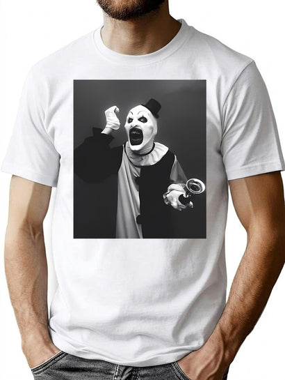 Terrifier Movie (9) T-Shirt for Men & Women, T-Shirts Graphic Tee - Black