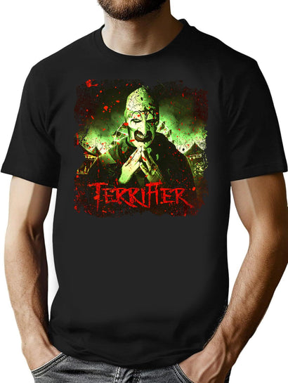 Terrifier Nightmares Brought To Life T-Shirt for Men & Women, T-Shirts Graphic Tee - Black