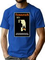 Terrifier - Old School T-Shirt for Men & Women, T-Shirts Graphic Tee - Blue