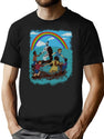 Terrifier Playground T-Shirt for Men & Women, T-Shirts Graphic Tee - Black