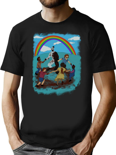 Terrifier Playground T-Shirt for Men & Women, T-Shirts Graphic Tee - Black