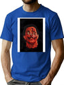 Terrifier Pumpkin T-Shirt for Men & Women, T-Shirts Graphic Tee - Blue