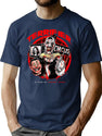 Terrifier Smile Officially T-Shirt for Men & Women, T-Shirts Graphic Tee - Navy