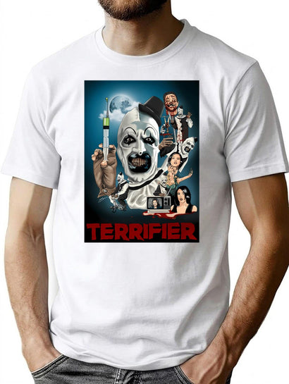 Terrifier (13) T-Shirt for Men & Women, T-Shirts Graphic Tee - Black