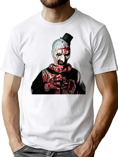 Terrifier (15) T-Shirt for Men & Women, T-Shirts Graphic Tee - Black