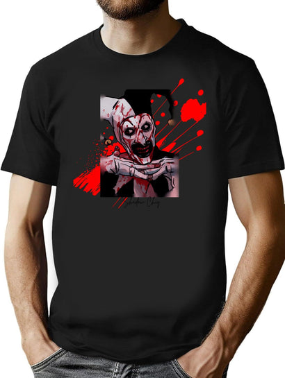 Terrifier (19) T-Shirt for Men & Women, T-Shirts Graphic Tee - Black