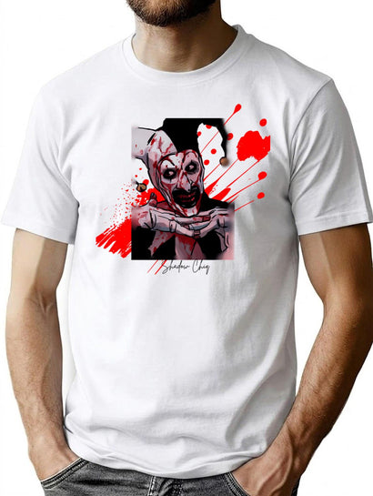 Terrifier (19) T-Shirt for Men & Women, T-Shirts Graphic Tee - Black