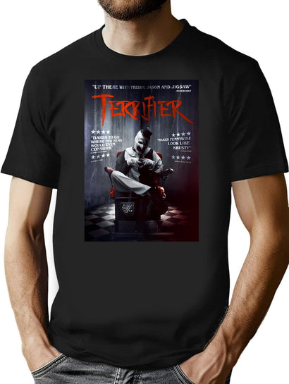 Terrifier (25) T-Shirt for Men & Women, T-Shirts Graphic Tee - Black