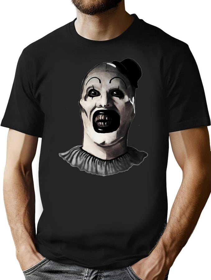 Terrifier (26) T-Shirt for Men & Women, T-Shirts Graphic Tee - Black