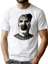 Terrifier (26) T-Shirt for Men & Women, T-Shirts Graphic Tee - White