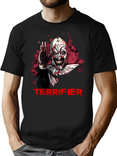 Terrifier (29) T-Shirt for Men & Women, T-Shirts Graphic Tee - Black