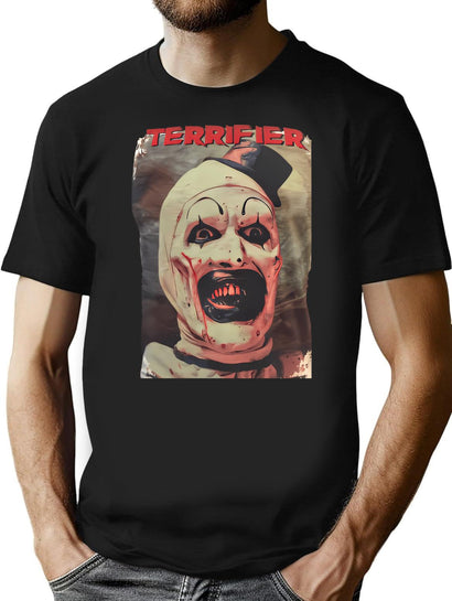 Terrifier (32) T-Shirt for Men & Women, T-Shirts Graphic Tee - Black