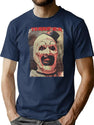 Terrifier (32) T-Shirt for Men & Women, T-Shirts Graphic Tee - Navy
