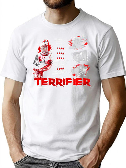 Terrifier (33) T-Shirt for Men & Women, T-Shirts Graphic Tee - Black