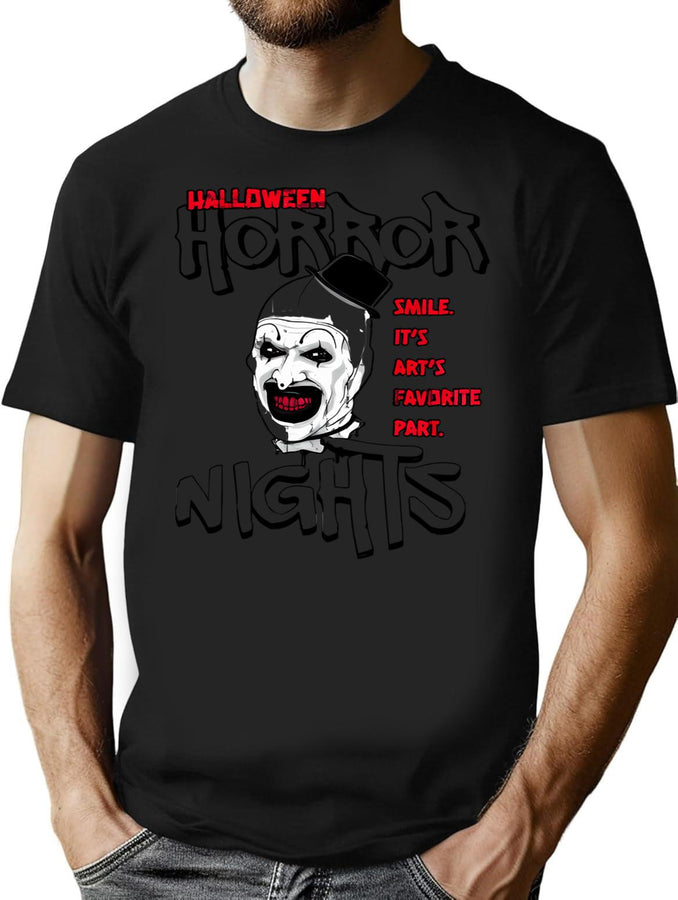 Terrifier (38) T-Shirt for Men & Women, T-Shirts Graphic Tee - Black