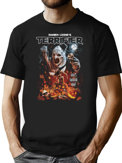 Terrifier (39) T-Shirt for Men & Women, T-Shirts Graphic Tee - Black