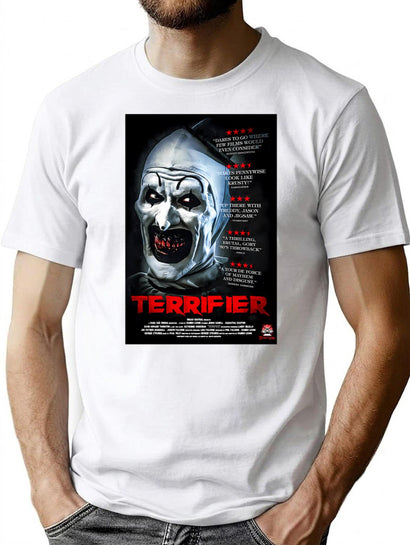 Terrifier (48) T-Shirt for Men & Women, T-Shirts Graphic Tee - Black