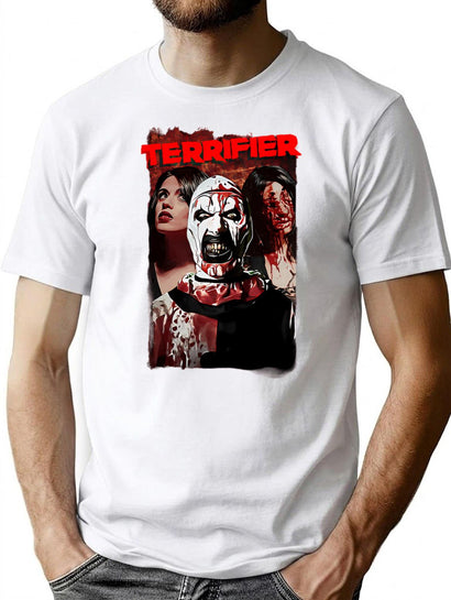 Terrifier (4) T-Shirt for Men & Women, T-Shirts Graphic Tee - Black