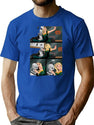 Terrifier (54) T-Shirt for Men & Women, T-Shirts Graphic Tee - Blue