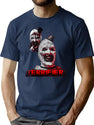 Terrifier (63) T-Shirt for Men & Women, T-Shirts Graphic Tee - Navy