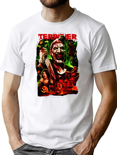 Terrifier (68) T-Shirt for Men & Women, T-Shirts Graphic Tee - Black