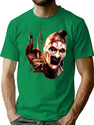 Terrifier (70) T-Shirt for Men & Women, T-Shirts Graphic Tee - Green